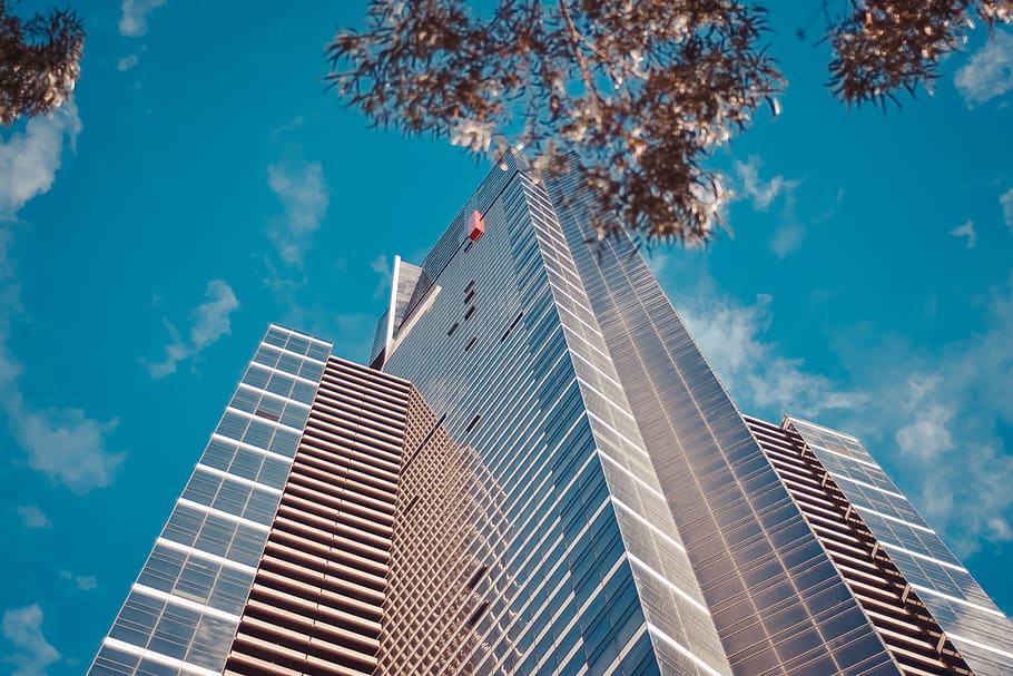 melbourne, australia, sky, architecture, blue, city, grunge HD wallpaper