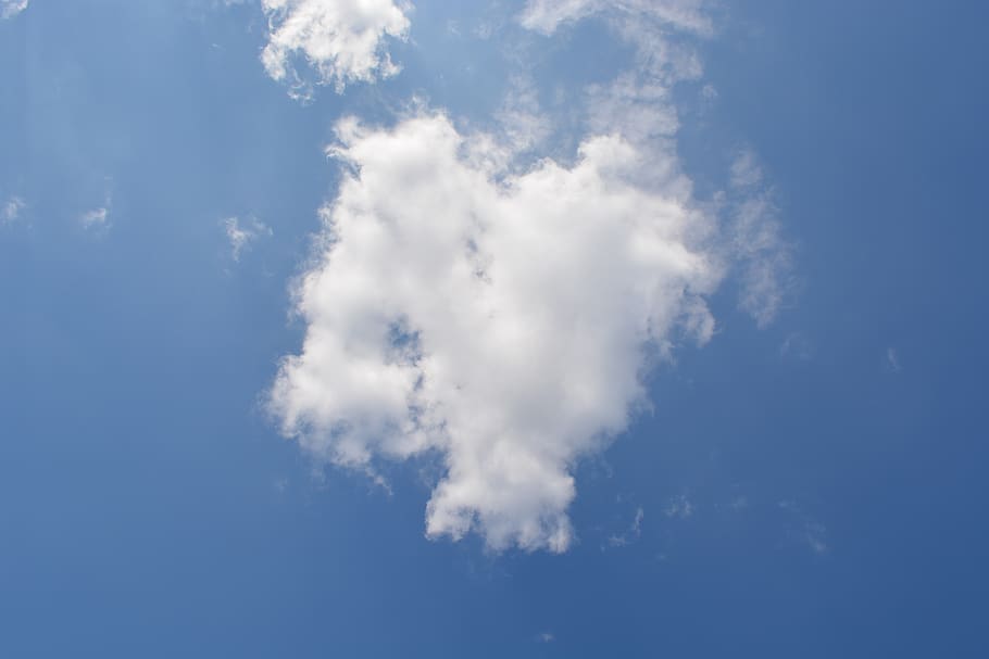 cloud, sky, artistically, idyllic, individually, macro, top HD wallpaper