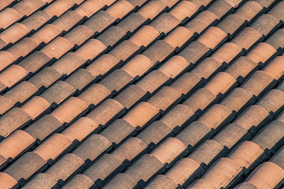 root tiles, roof, full frame, backgrounds, pattern, roof tile HD wallpaper