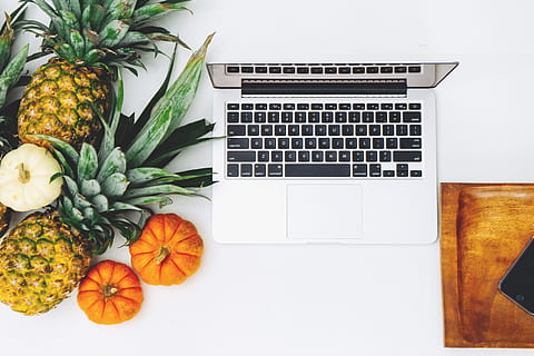 pineapple, dessert, appetizer, fruit, juice, crop, pumpkin HD wallpaper
