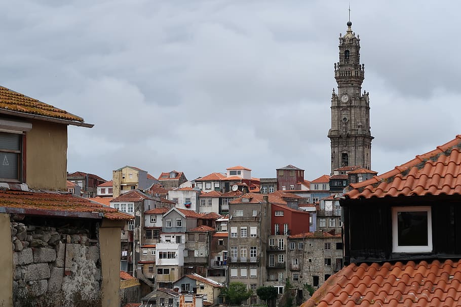porto, old, building, architecture, built structure, building exterior HD wallpaper