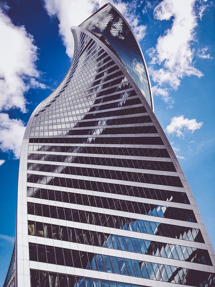 sky, architecture, built structure, low angle view, building exterior HD wallpaper
