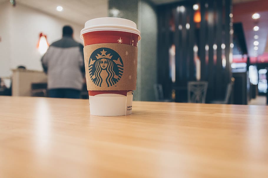 Photo of Paper Cup on Top of the Table, blur, caffeine, close-up HD wallpaper