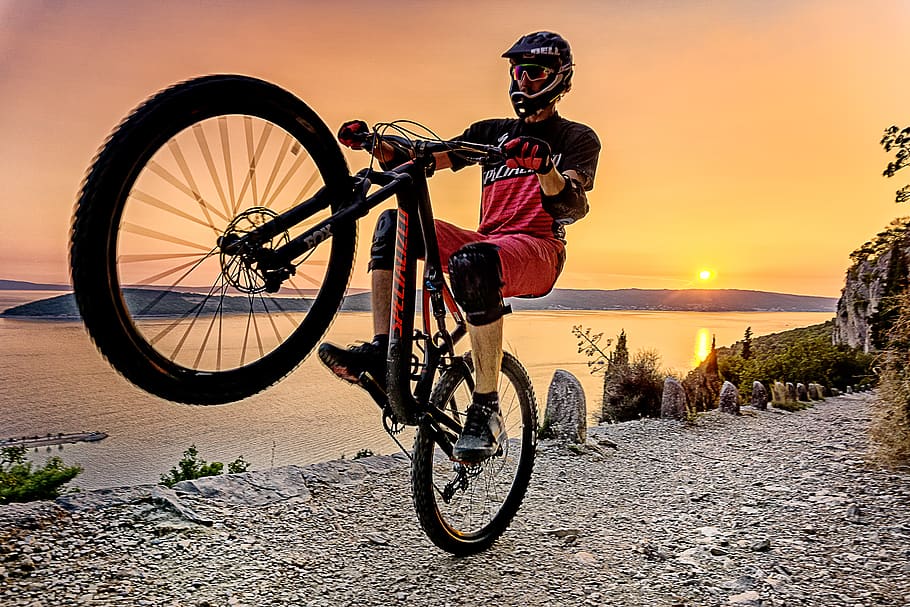 croatia, split, bicycle, transportation, activity, headwear HD wallpaper