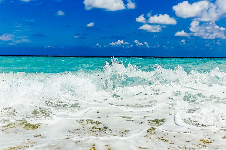 Ocean Photography, beach, sand, sea, seascape, seashore, splash HD wallpaper