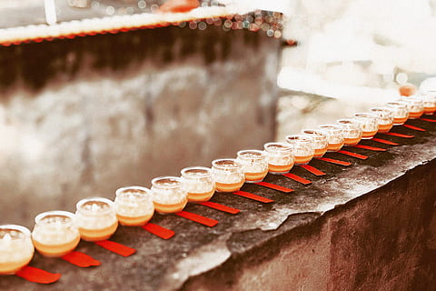 tealight candle lot, food, sweets, confectionery, plant, drink HD wallpaper