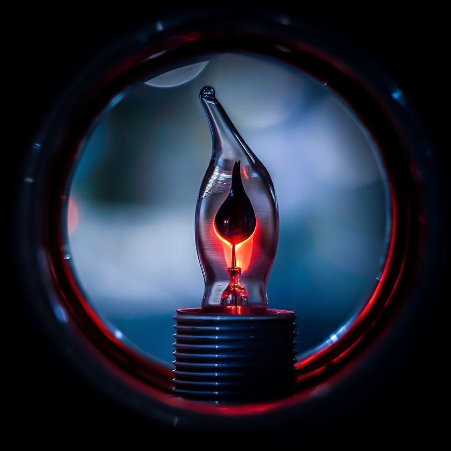 lamp, bulb, light, energy, idea, lightbulb, innovation, shining HD wallpaper