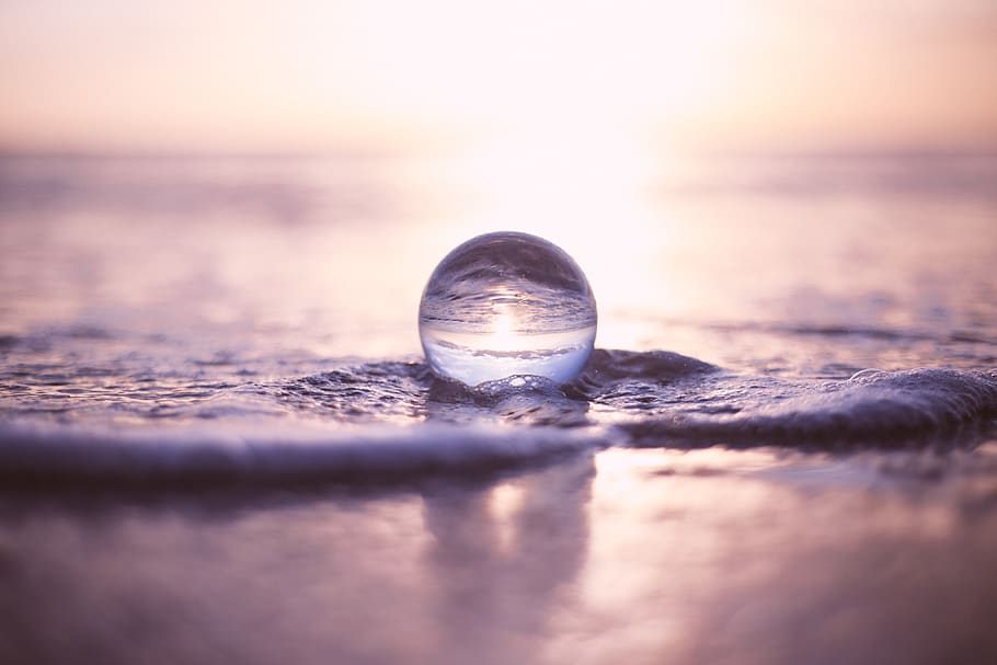 Tilt Shift Lens Photography of Water Droplet, blur, blurred background HD wallpaper