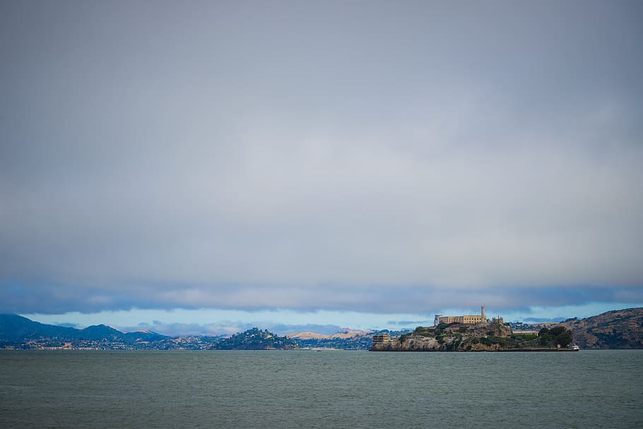 san francisco, sky, water, sea, cloud - sky, architecture, beauty in nature HD wallpaper