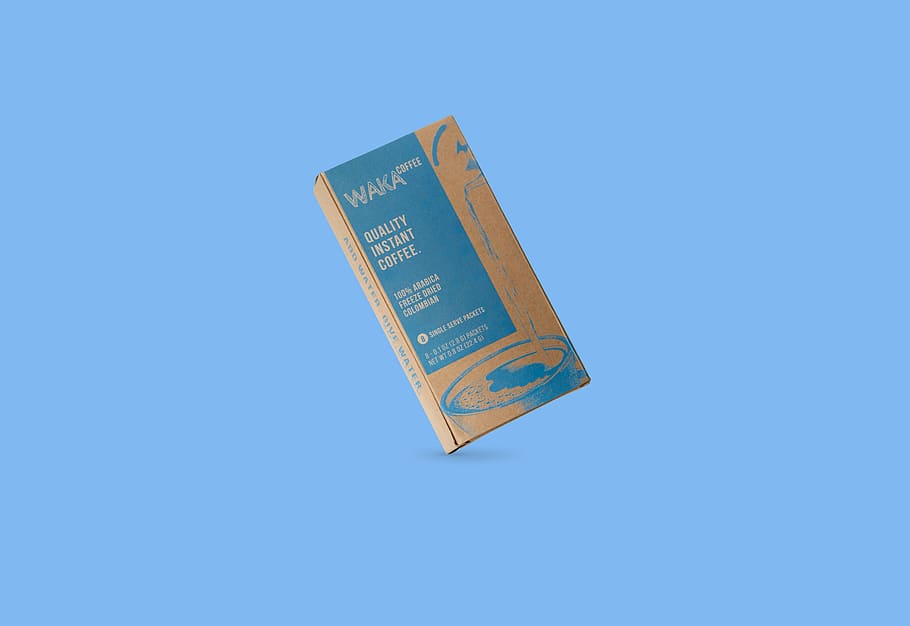 Waka Quality Instant Coffee box, paper, advertisement, poster HD wallpaper
