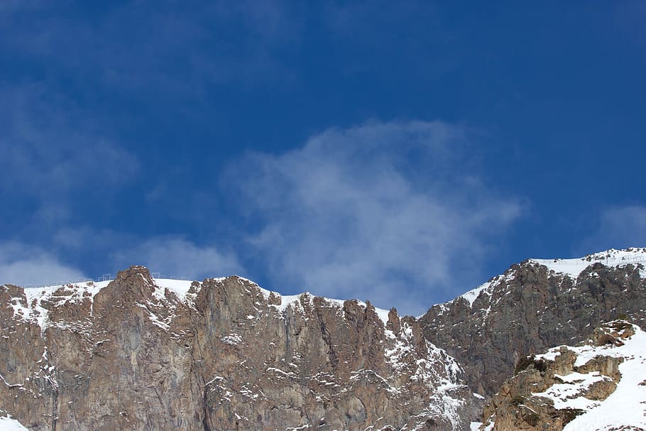 mountain, top, nature, mountains, elbrus region, sky, scenics - nature HD wallpaper
