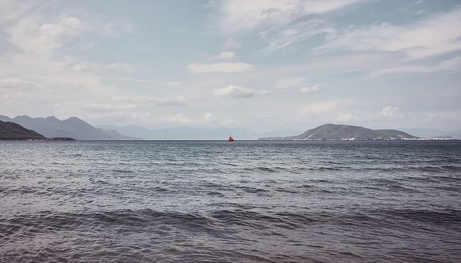 greece, aegina, water, sky, scenics - nature, beauty in nature HD wallpaper