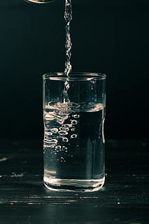 Clear Liquid in Drinking Glass, clean, close-up, cold, h2o, pouring HD wallpaper