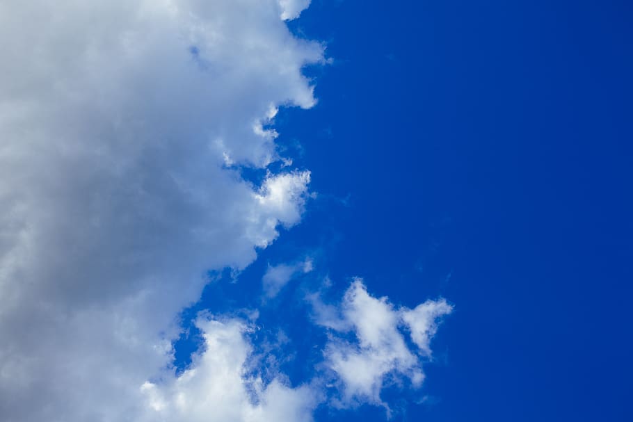 blue, sky, clouds, cloud - sky, low angle view, beauty in nature HD wallpaper