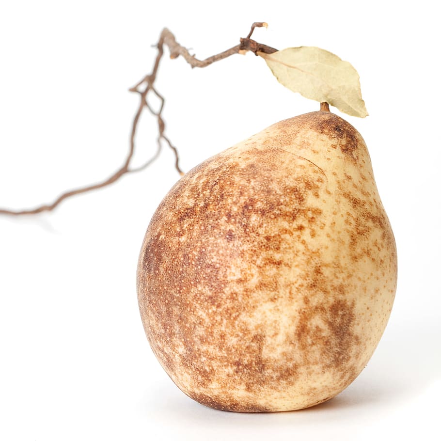 pear, pears, fruit, white, food, nobody, studio, healthy, fruity HD wallpaper