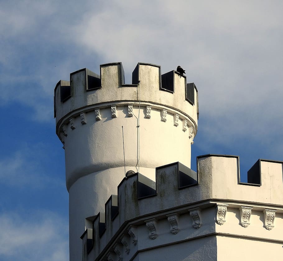 building, castle, tower, architecture, old, historically, fortress HD wallpaper
