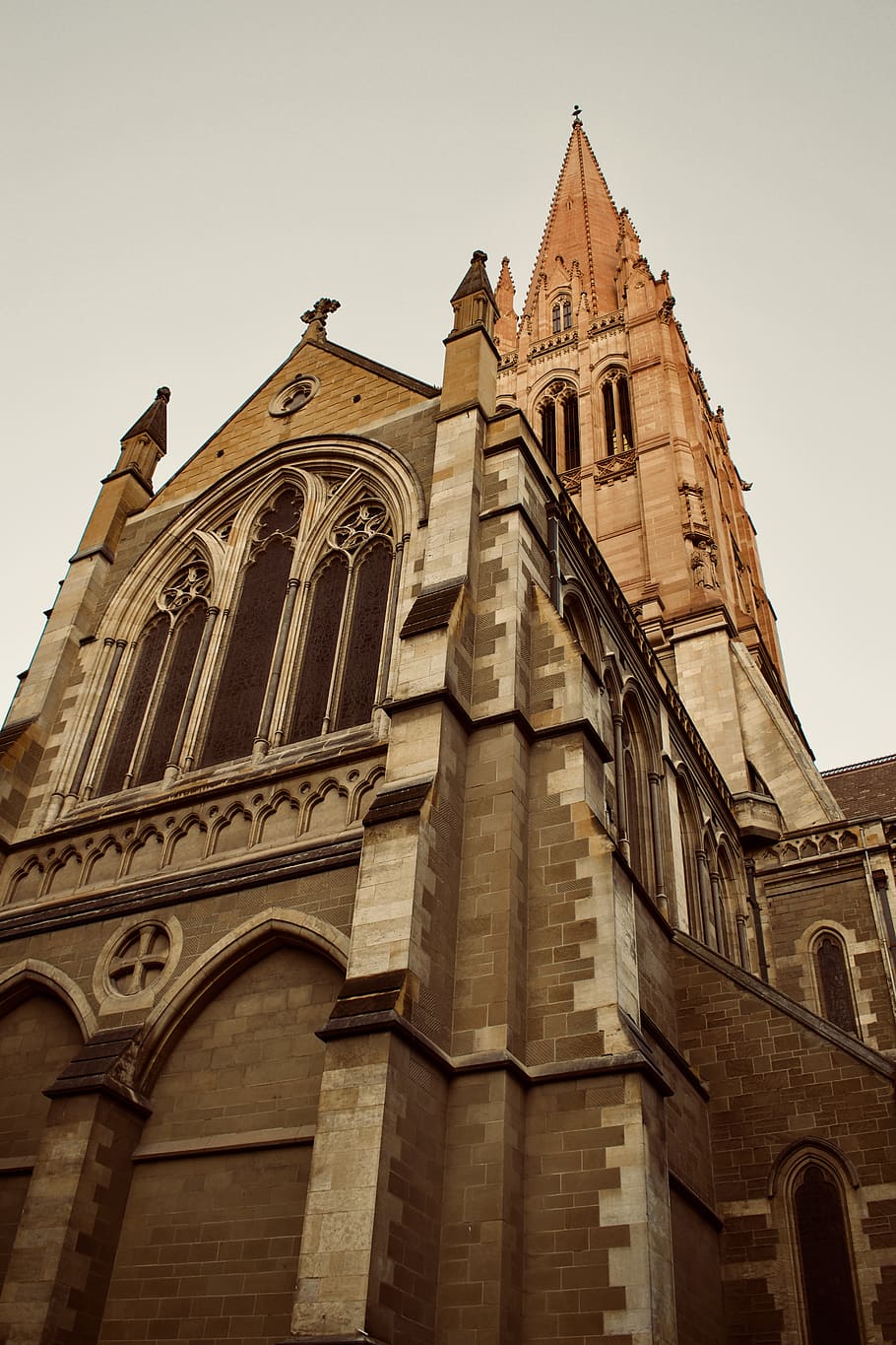 low angle view, architecture, built structure, building exterior HD wallpaper