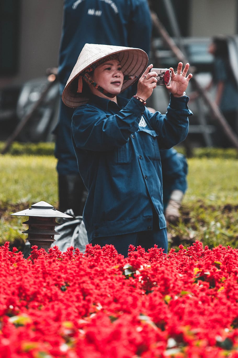 person raising both hands, hat, clothing, apparel, human, sun hat HD wallpaper