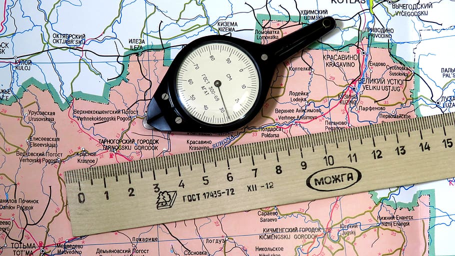 odometer, map, line, equipment, measurement, scale, accuracy HD wallpaper