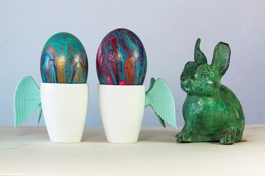 egg, colorful, easter eggs, paint, colored, pouring, cheerful HD wallpaper