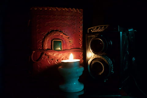 electronics, camera, fire, candle, flame, lighting, diwali HD wallpaper
