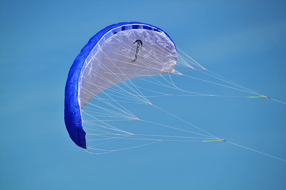 para, parachute, glide, gliding, paragliding, sport, thrill HD wallpaper