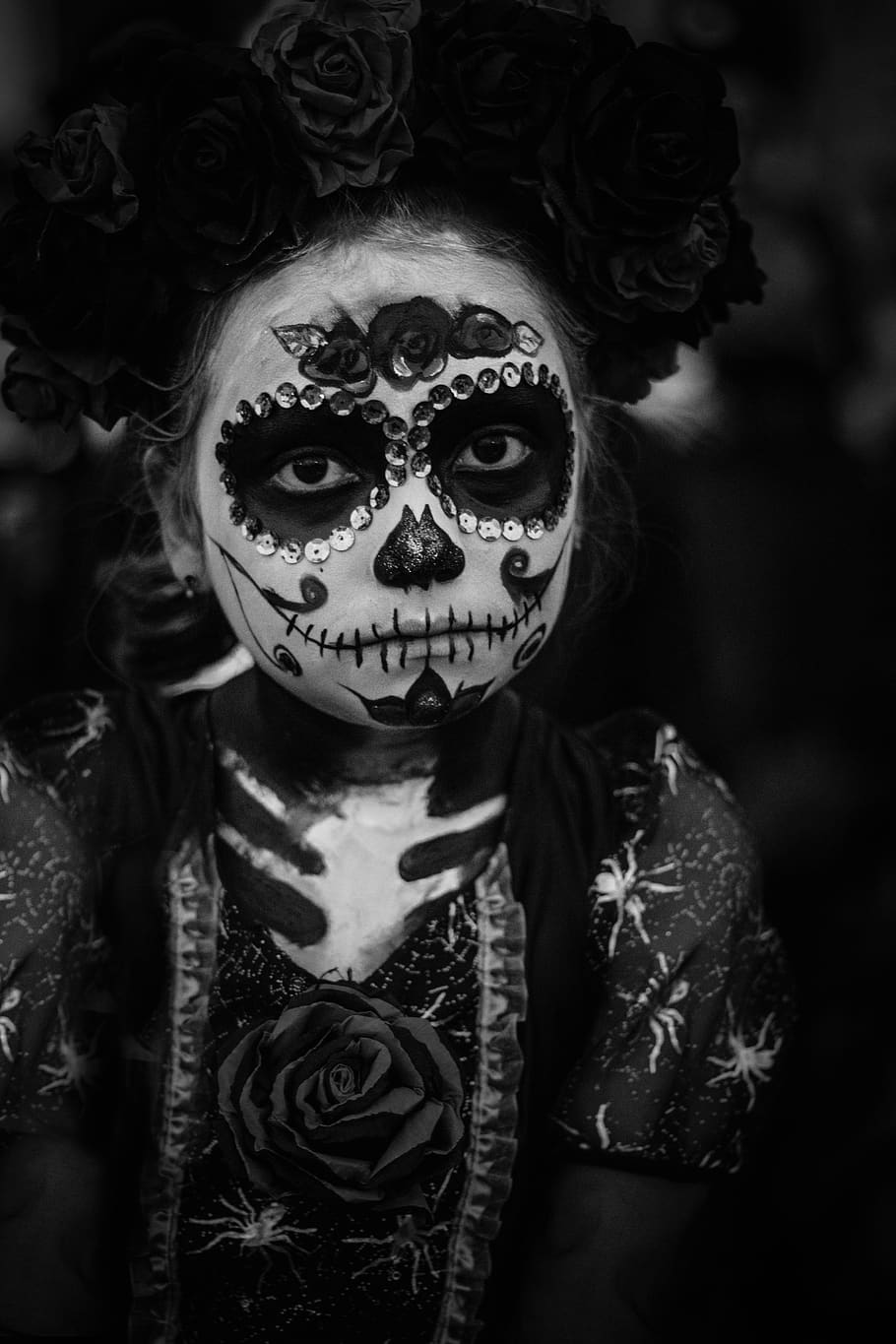 Sugar Skull Calavera to celebrate Mexicans Day of the Dead dia de los  muertos  3d print Santa Muerte generative ai ilustración de Stock   Adobe Stock