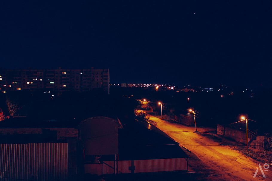 light, flare, urban, lighting, ukraine, nature, outdoors, night HD wallpaper