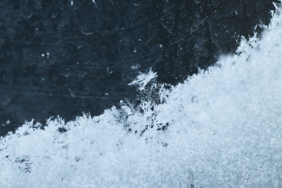 nature, winter, snow, outdoors, storm, blizzard, ice, snowflake, HD wallpaper