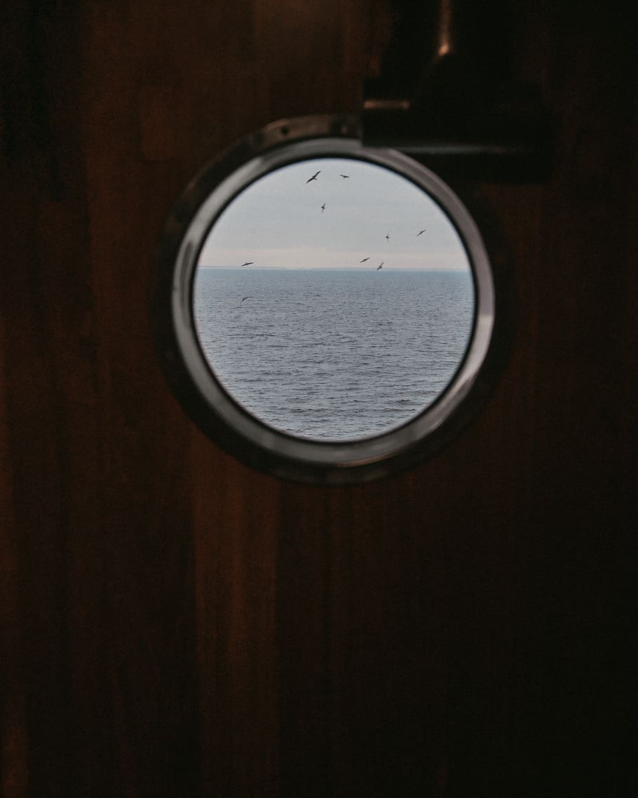 ship window, circle, geometric shape, indoors, no people, transparent HD wallpaper