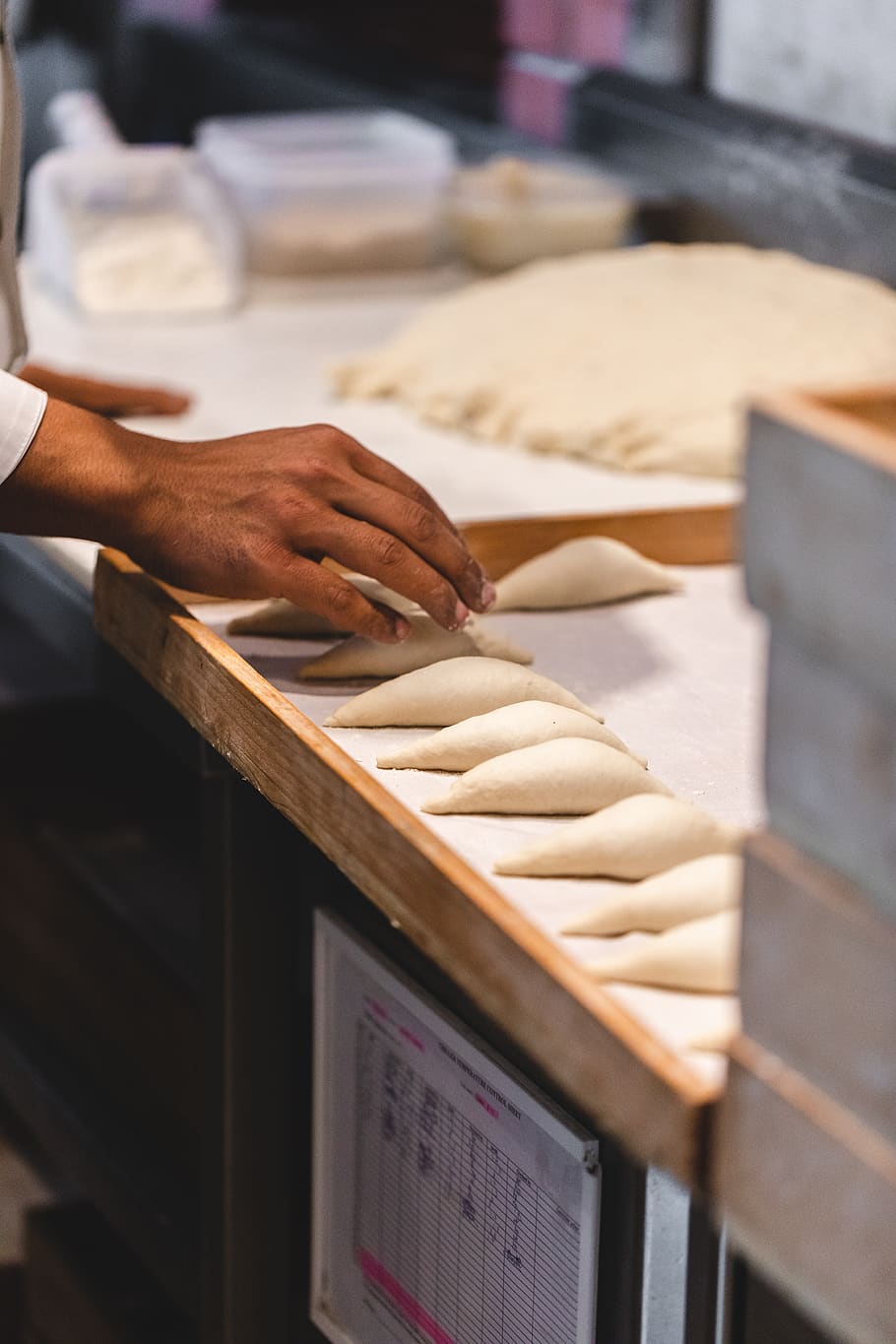 person making dough, human hand, human body part, one person HD wallpaper