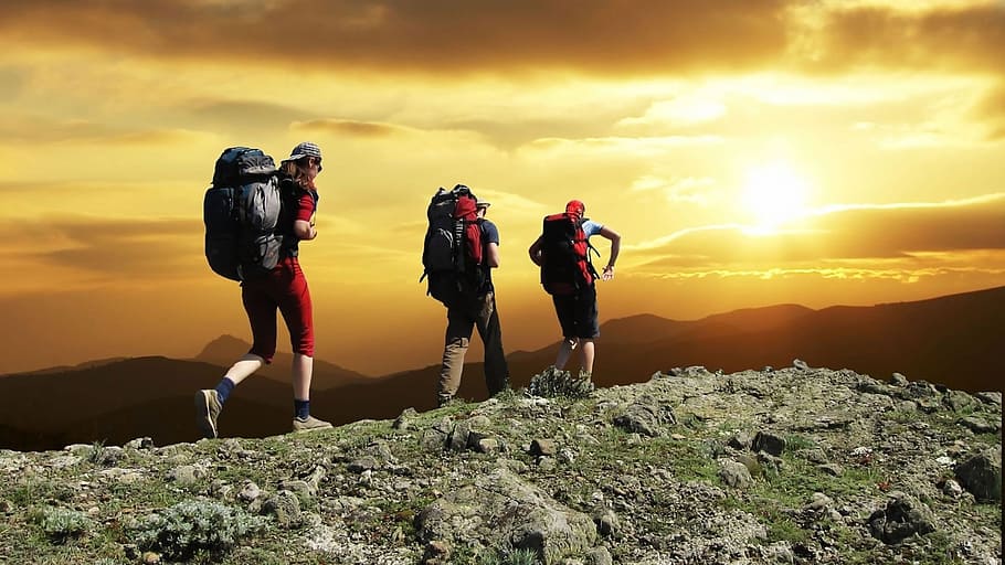 mount, mountain, nature, landscape, hike, hiker, hiking, human HD wallpaper