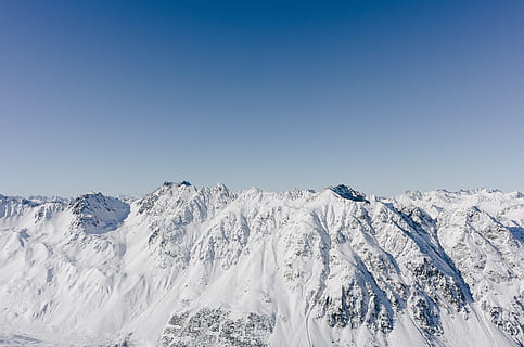 Alps, alpine, austria, background, blue, clear, cold, destination HD wallpaper