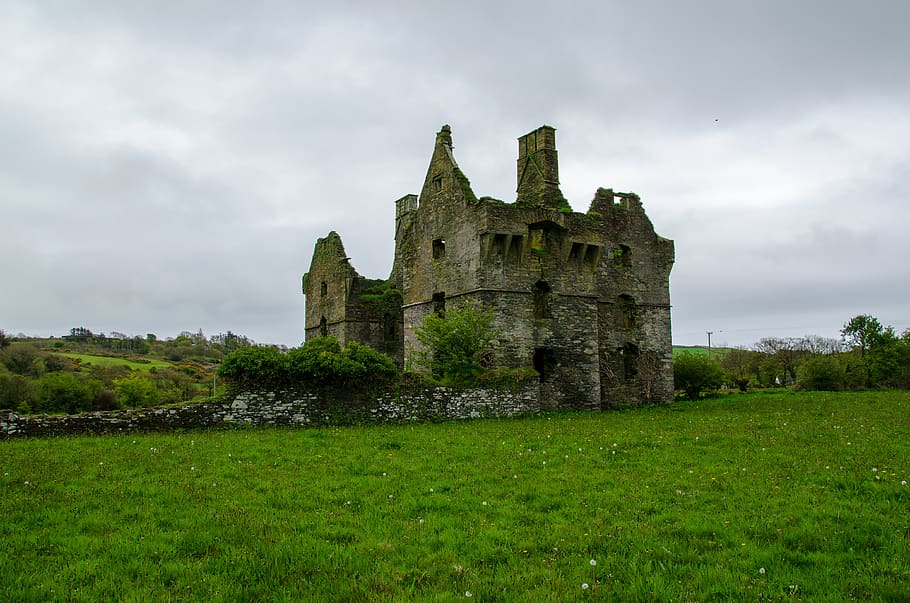 ireland, county cork, coppingers court, abandoned, ruins, history
