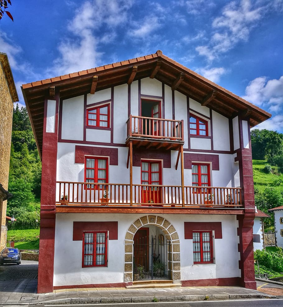 architecture, house, facade, built structure, building exterior HD wallpaper