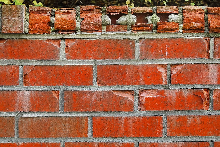 wall, brick, red, bricks, texture, masonry, pierre, mortar HD wallpaper
