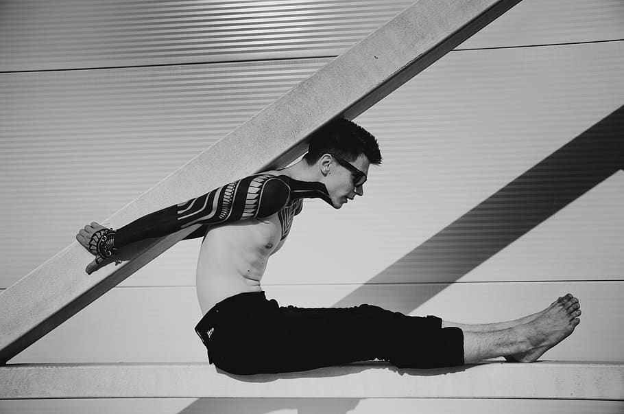 men's black pants, human, person, ukraine, prospekt, kyiv, sports HD wallpaper