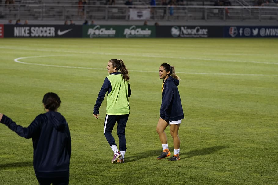 dancing, kelley o'hara, sport, grass, green color, full length HD wallpaper