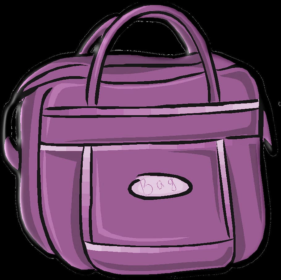 bag, backpack, purple, graphic, object, pink color, studio shot HD wallpaper
