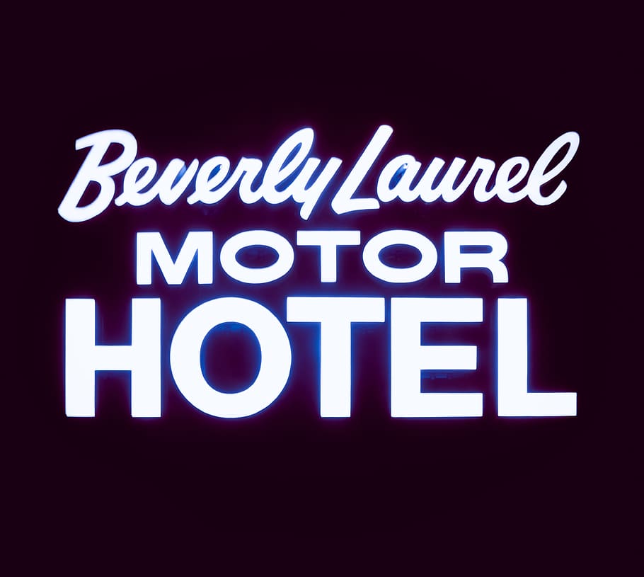 united states, los angeles, beverly laurel motor hotel, motel, HD wallpaper