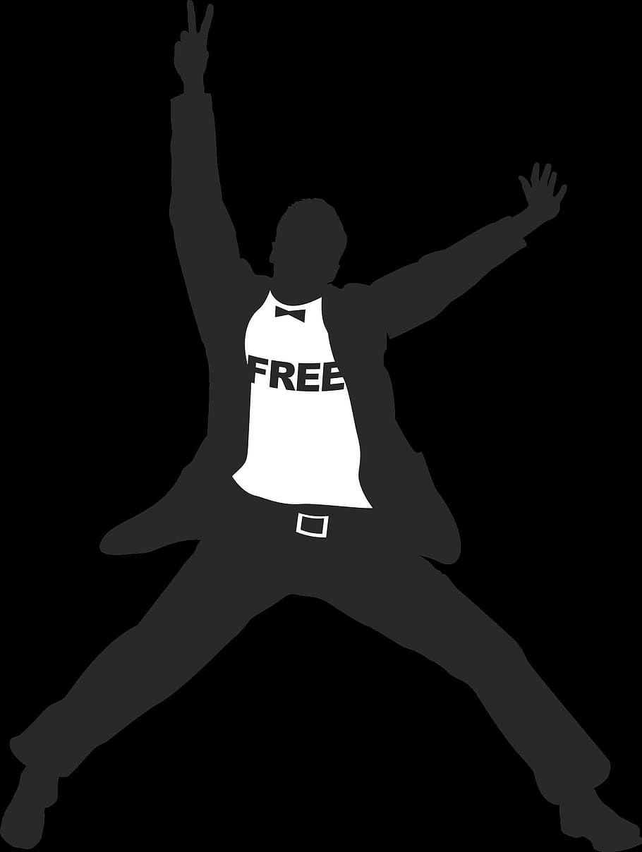 dom, fighter, human, activity, jump, graphic, graphical, silhouette HD wallpaper