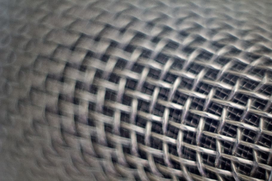 microphone, screen, bokeh, macro, communication, sound, recording HD wallpaper