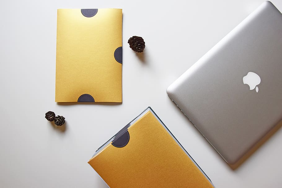 computer, desk, office, portable, technology, business, work HD wallpaper