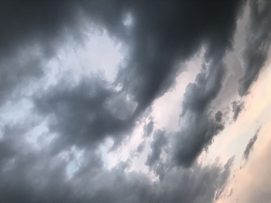 clouds, outdoors, sky, nature, natural, cloud - sky, storm HD wallpaper