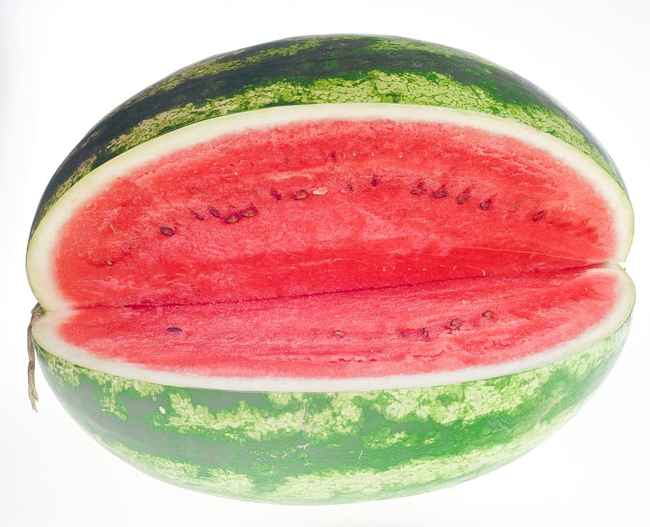 watermelon, slice, isolated, dessert, white, dietfood, sweetfood HD wallpaper