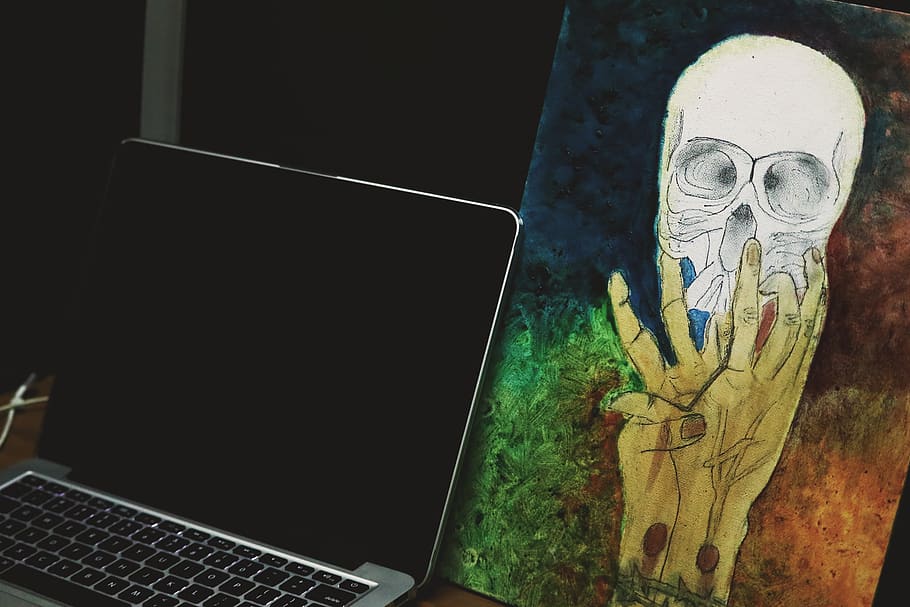 bones, hands, jesus, ios, mac, blue, red, green, yellow, colors HD wallpaper