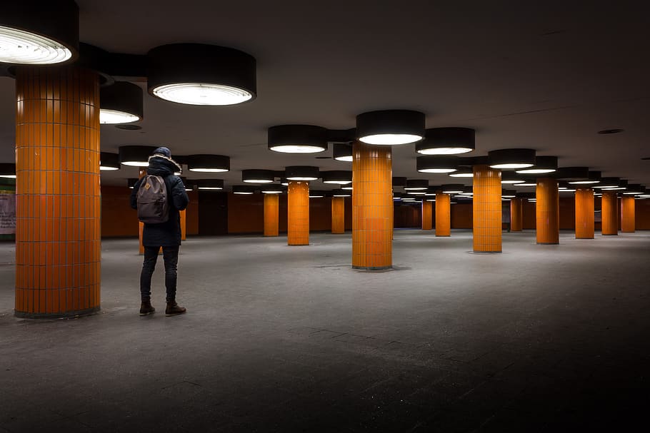 architecture, building, infrastructure, ceiling, design, lights HD wallpaper