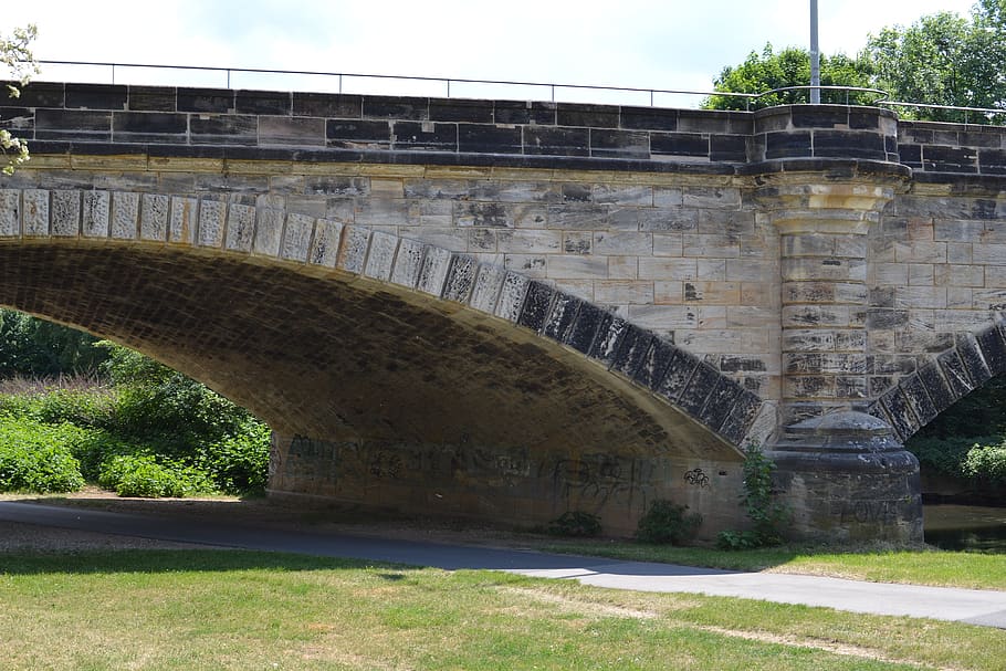 nuremberg, st john, bridge, passage, vault, stone bridge, architecture HD wallpaper