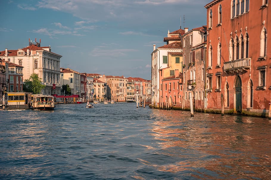 channel, facade, water, building, city, tourism, architecture HD wallpaper