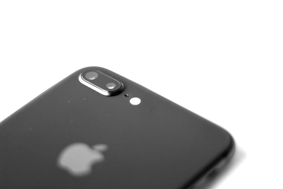 apple, 8plus, bokeh, aperture, canon, blackandwhite, bandw HD wallpaper